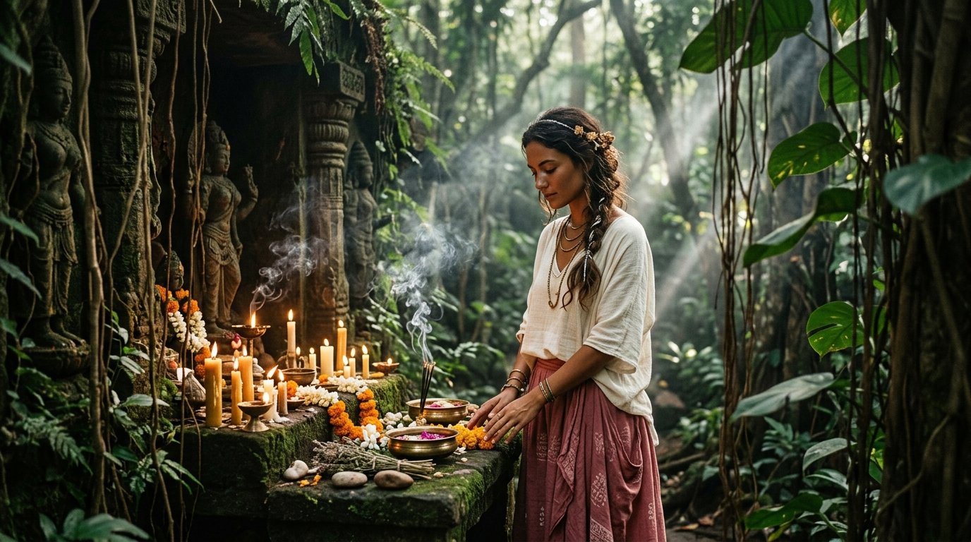 Hidden Jungle Temple Ceremony